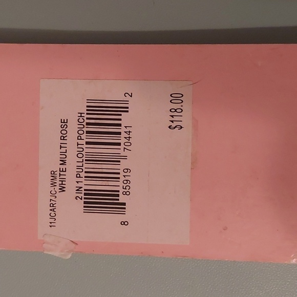 NWT JUICY COUTURE RED ROSES FLORAL TOTE - Picture 3 of 13